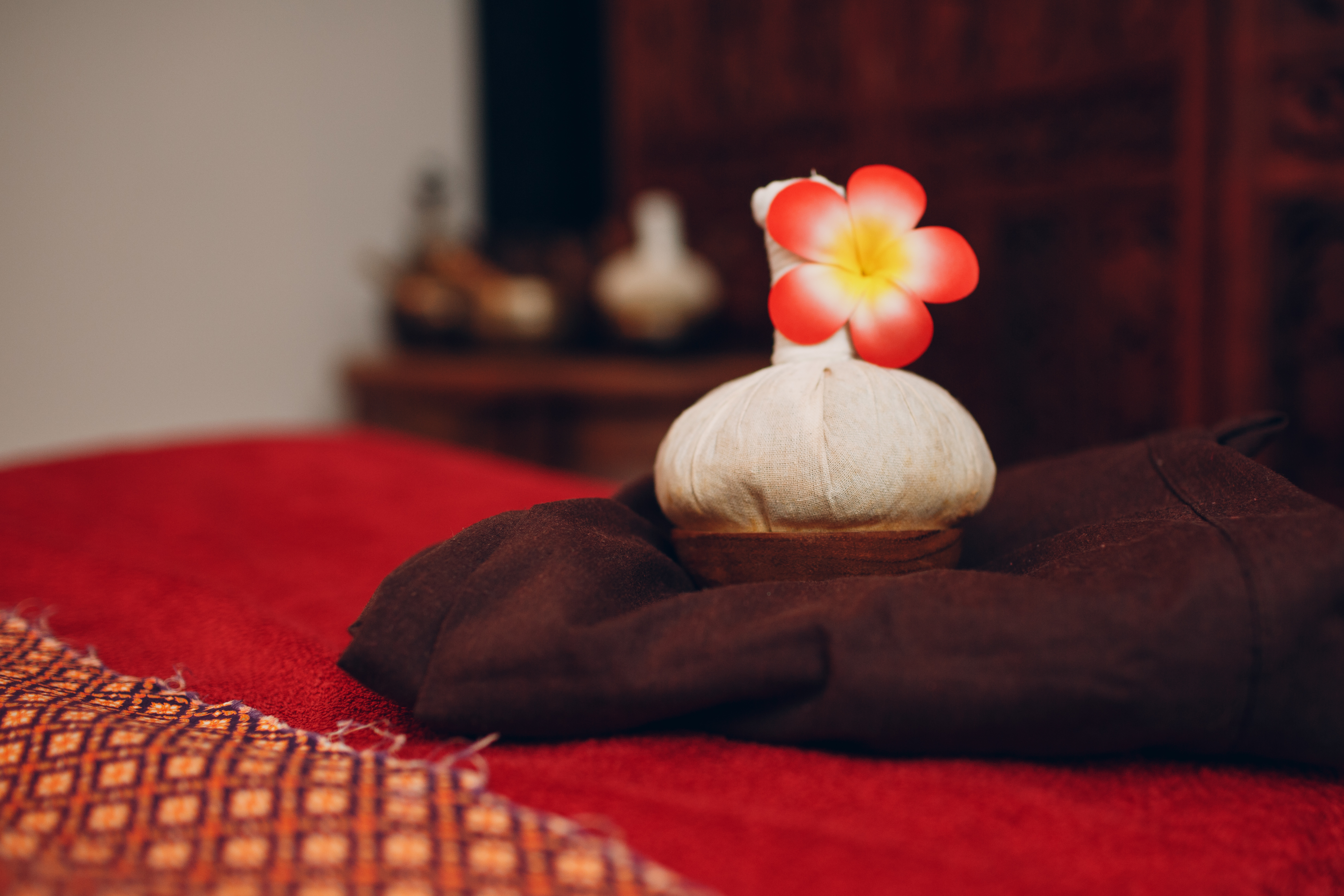 Private treatment room at Jinda Massage Therapy in Gillingham
